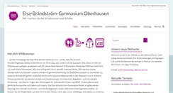 Desktop Screenshot of elsa-oberhausen.de